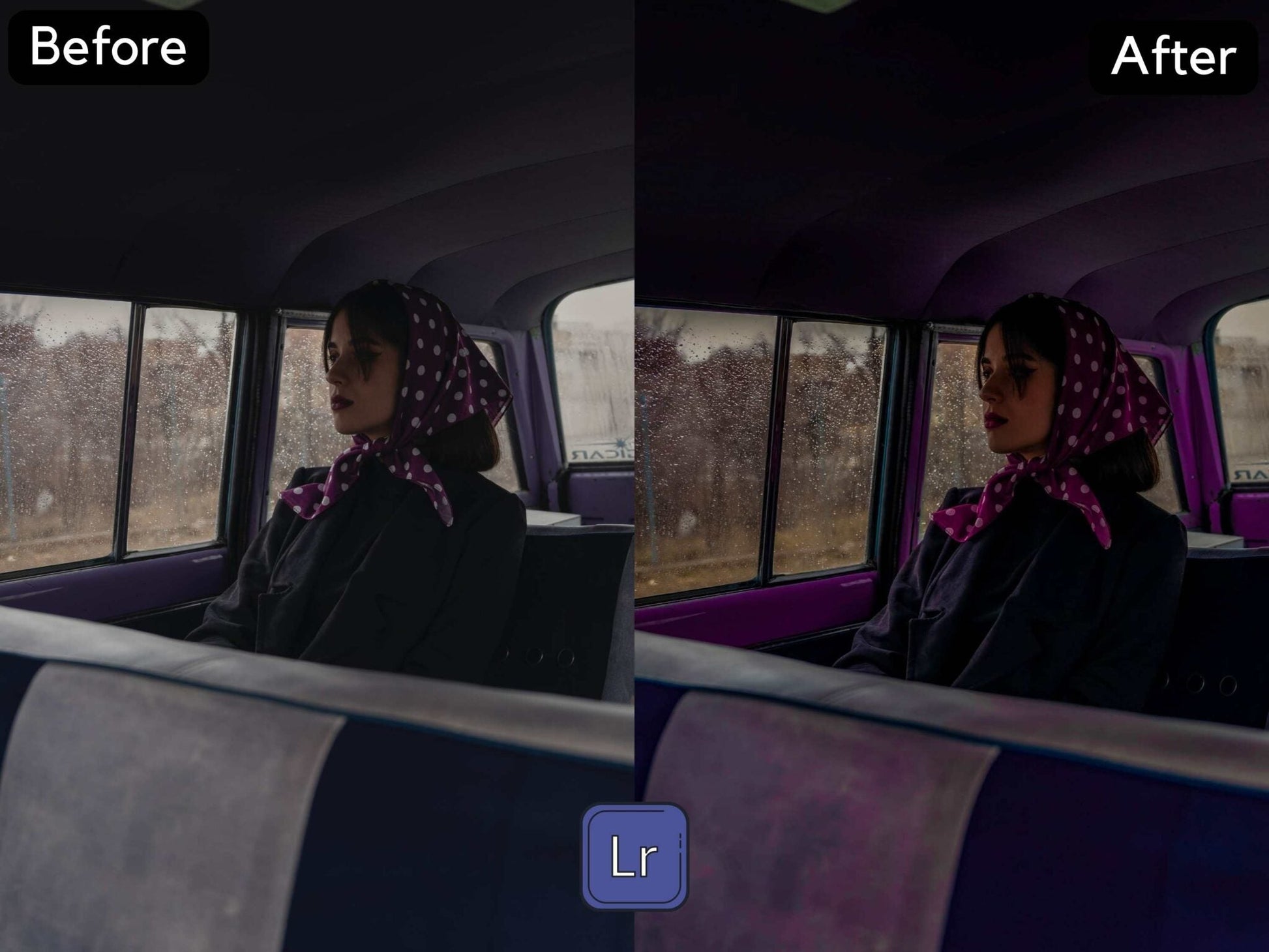 Purple Girl Premium Lightroom Preset