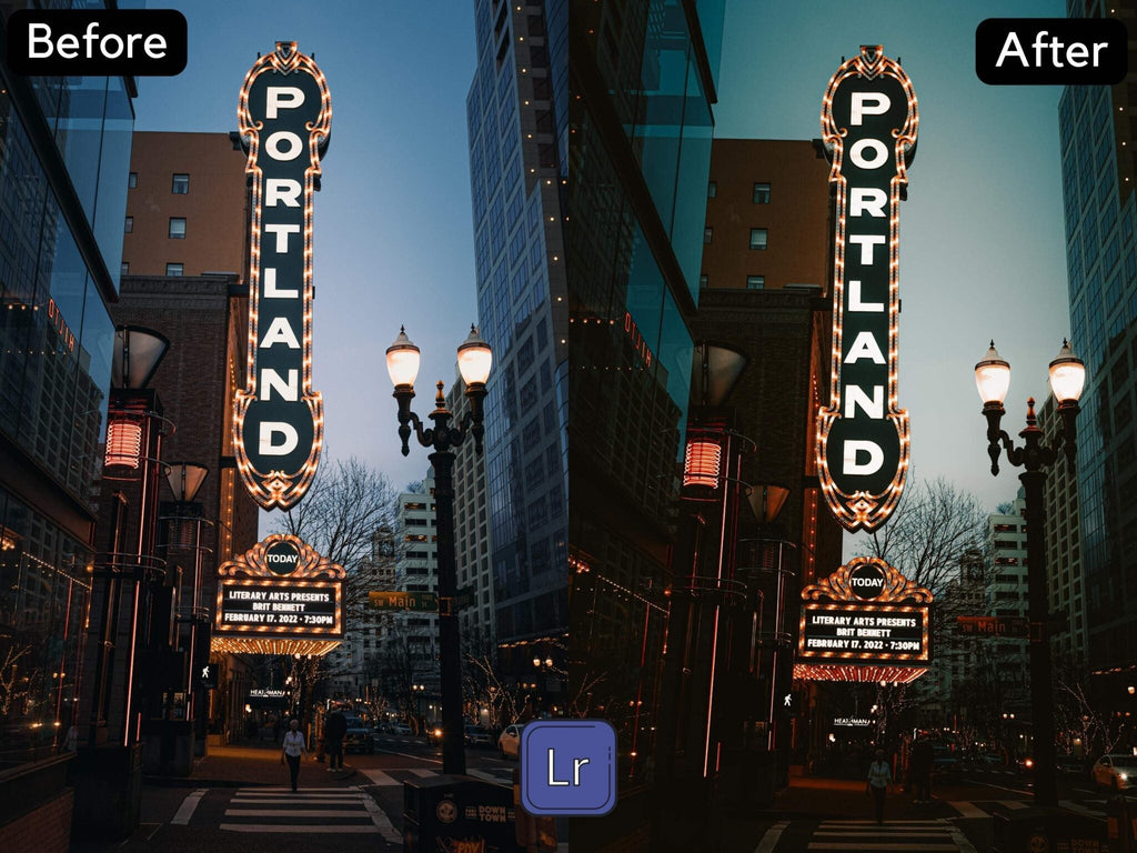 City Evening Premium Lightroom Preset