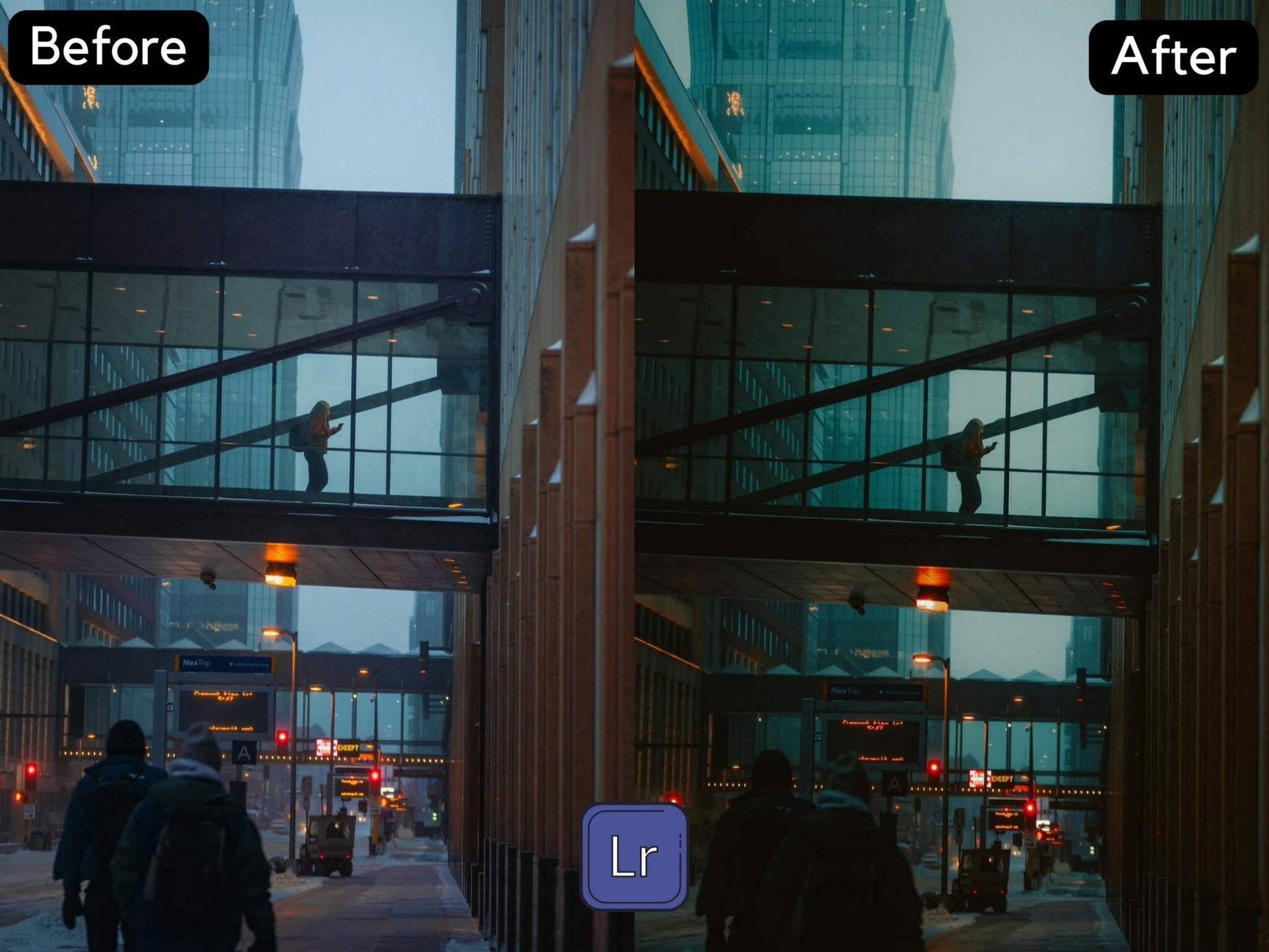 City Evening Premium Lightroom Preset